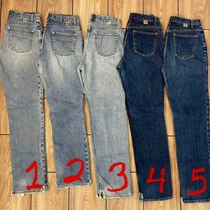 Multiple pants and capris